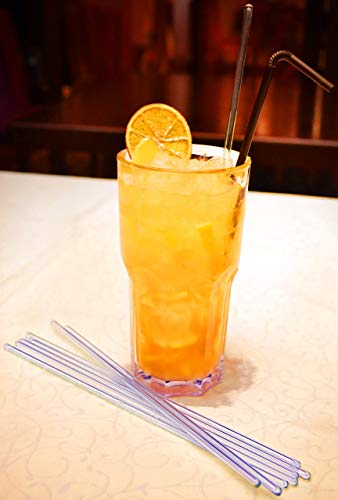 Glass Rod 9.8 inch Stirrer Glass 250 mm Glass Stirring Rod Pack 10 pcs of stir sticks - Glass Rods - Glass Rod for Stirring - Stirring Rods