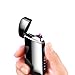 Warrior Tech Sleek USB Rechargeable Flameless Upgraded Dual Arc Plasma Lighter (Black)