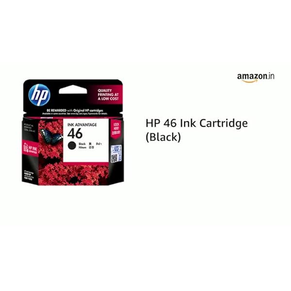 hp 46 black ink cartridge