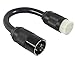 Conntek PSS21450 1.5-Feet 50-Amp 125/250-volt Shore Power SS2-50P/ Generator CS6365 Locking Plug to NEMA 14-50R Female Connector