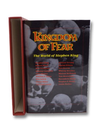 Kingdom of Fear: The World of Stephen King 0887330177 Book Cover