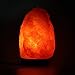Himalayan Salt Lamp with Wood Base & Dimmer Cord & Light Bulbs,7-9 inch,4.5-6.6 lbs