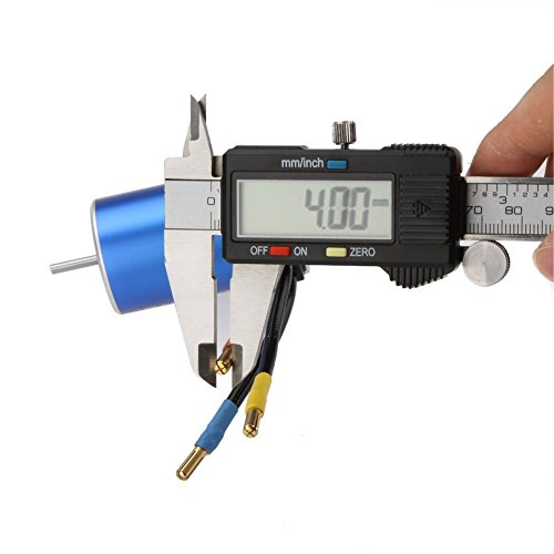 FastWin 3670 2150KV 4P Sensorless Brushless Motor with 80A Brushless ESC(Electric Speed Controller)for 1/8 1/10 RC Auto Car Truck (3670 2150KV+80A)