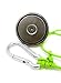 Magnet Fishing Kit “The Green Grabber” Fully Assembled Super Strong Magnet Neodymium 325 lbs Force with Factory Locked Eye Bolt Threads 100 ft of 550 Paracord and Snap Clip for Safe Attachment