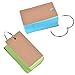BCP Binder Ring Easy Flip Flash Cards Study Cards, 100 Unruled Blank Pages (Blue+Green)