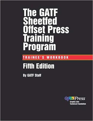 Gatf Sheetfed Offset Press Training Program Trainees - 