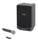 Samson Expedition XP106W Rechargeable Portable PA System with Wireless Handheld Microphone and Bluetooth Streaming Audio