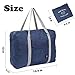 Foldable Travel Duffel Bag Trustbag Luggage Sports Gym Water Resistant Nylon,Navy