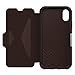 OTTERBOX STRADA SERIES Case for iPhone Xs & iPhone X - Frustration FRĒe Packaging - ESPRESSO (DARK BROWN/WORN BROWN LEATHER)