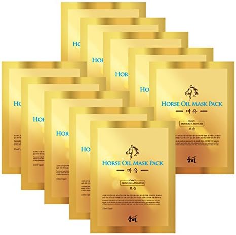 Soombi Horse Oil Mask Pack, Moisturizing and Lifting Pack 23ml(10pcs)
