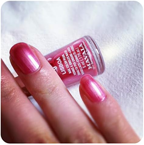 MAVALA Mini Colour Nail Polish, Lisboa, Pale Pink, (Pack of 1), 5 ml (Pack of 1) - Image 3