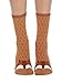 Foot Traffic, Slipper Socks (Brown Fox)