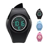 Kids Watch Waterproof Children Electronic Watch - Lighting Watch 50M Waterproof,LED Digital Stopwatch with Chronograph, Alarm, Child Wrist Watch Boys, Girls