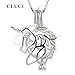 NY Jewelry Valentine's Day Theme Mix 6 Shape 925 Sterling Silver Cage Pendants, 6 Pieces (Without Chains)
