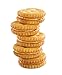 Lance Gluten Free Sandwich Crackers, Cheese, 8 Count, 1 ounce ,net weight 8 ounce (Pack of 4)