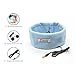 eBerry [Ultra Thin Sleep Headphones + Storage Pouch] Sleeping Headphones Sleep Headset Headband with Earphones Yoga Workout Headsets for MP3 MP4 Smartphones (Sky-Blue) + eBerry Carrying Pouch