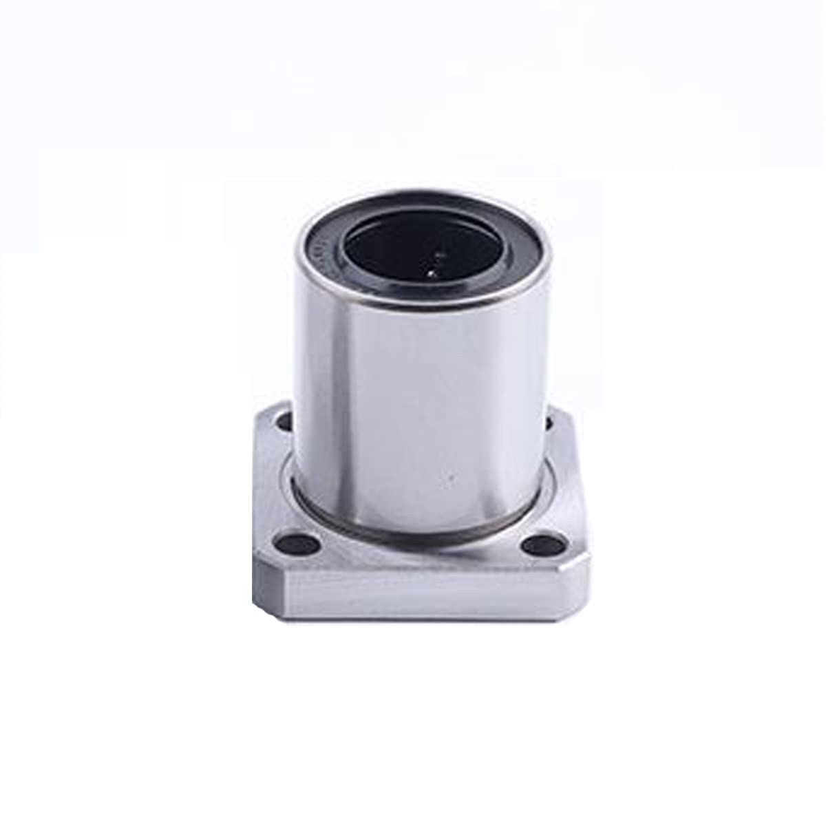 1 Pcs Square Flange Linear Ball Bearings LMK12UU, 12mm ID 21mm OD 57mm Length Linear Motion Ball Bearing Linear Bearings for 3D Printer CNC