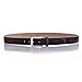 Suede Leather Belts for Men Brown Color 35mm 36