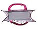 BVGIFTS Utility Organizer mini tote hand bag keep it caddy in Pink Paisley