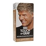 Just For Men Touch of Gray Hair Treatment, Light Brown - Gray T-25 1 ea Pack of (1)