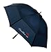 GustBuster Pro Series Gold Extra Large Golf Umbrella Windproof 62-Inch (Navy)