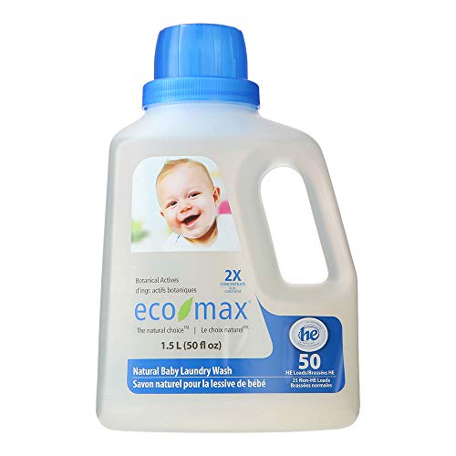 Eco Max Laundry Products-2X Conc. Natural Baby Laundry Wash , 1.5 Litre
