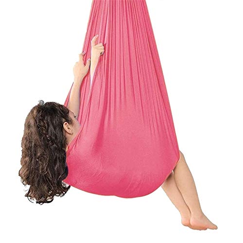 LICHUXIN Kinder Schwingen Hängematte Schaukeltuch Therapieschaukel Kinder Elastische Paket-Fest Hängematte…