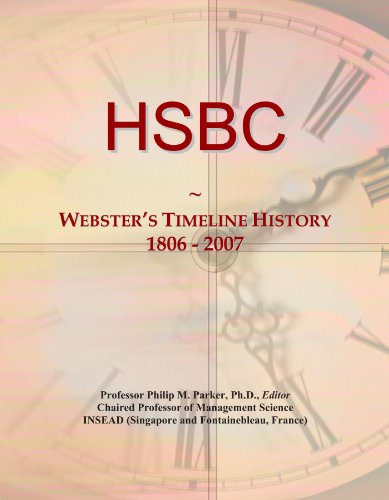 HSBC: Webster's Timeline History, 1806 - 2007