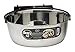 MidWest Homes for Pets Snap'y Fit Stainless Steel Food Bowl / Pet Bowl, 2 qt. for Dogs & Cats primary