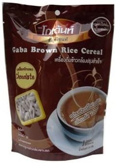 Instant Gaba Brown Rice Cereal chocolate Healthy Beverage Golden Brand10 X 30g
