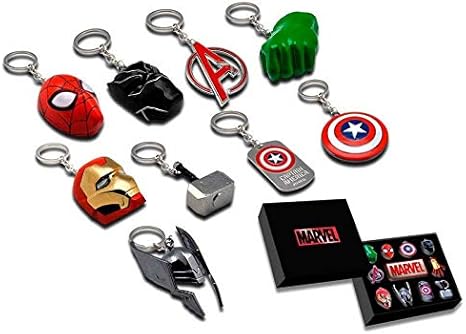 Caja coleccionista llaveros 3D Marvel surtido: Amazon.es: Bebé