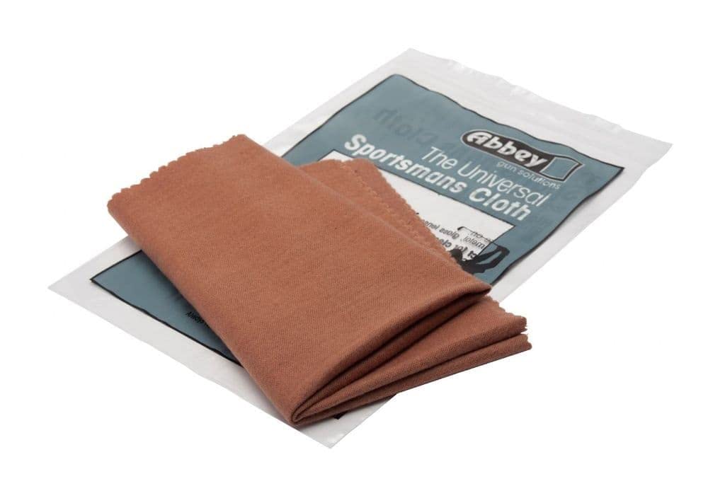Abbey Universal Silicone Sportsman Cloth, for cleaning & protecting metal, wood & plastic / painted surfaces. Ideal for golf & fishing kit, guns, scopes, models, tools, auto accessories, bikes etc