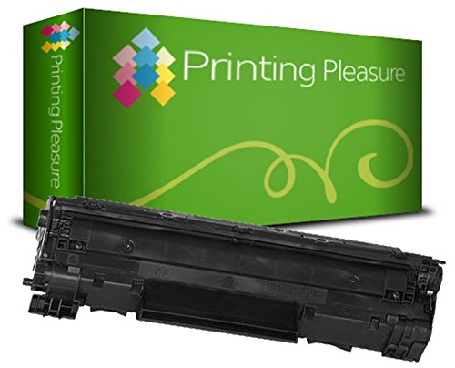 Printing Pleasure Compatible Toner Cartridge for HP Laserjet P1505 P1505N P1506 M1120MFP M1120N M1520 M1522MFP M1522N M1522NF Canon LBP-3250 - Black, High Yield