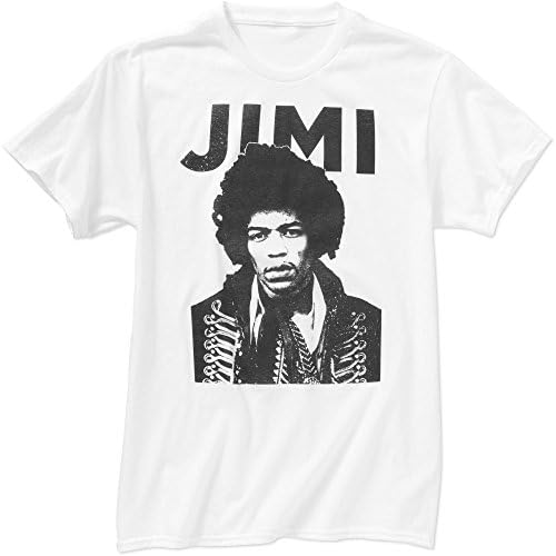 Jimi Hendrix Rock &amp; Roll Legendary Superstar Men's Tee T-Shirt (Large)