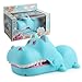 Practical Jokes Hippo Dentist Biting Finger Fun Games Funnier (Blue & Big Size)