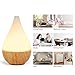 InnoGear 300ml Essential Oil Diffuser, Aroma Essential Oil Cool Mist Humidifier Ultrasonic Aromatherapy Diffusers Waterless Auto Shut-off, Night Light for Home Office Baby