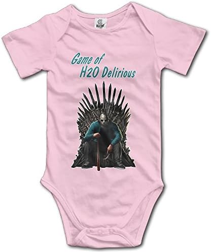 Yudou Game Of H2O Delirious Baby Bodysuits Unisex Short Sleeves