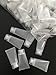 100pcs Empty Cosmetic Tubes 15ml (0.52oz) Toiletry Lotion Bottle Smooth, Polish White Plastic with free syringe as Gift!
