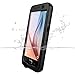 vcloo Galaxy S6 Waterproof Case, 6.6ft Waterproof Case for Galaxy S6, Dust Proof, Snow Proof, Shock Proof, Heavy Duty Touch Screen TPU Protective Carrying Cover for Galaxy S6, 5.1 Inches (Black)