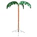 Deluxe Tropical LED Rope Light Palm Tree with Lighted Holographic Trunk and Fronds (4.5 Foot)
