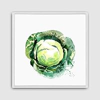 Framed Canvas Wall Art Vegetables Theme Design Canvas Prints Home Artwork Decoration for Living Room,Bedroom - 16x16 inches