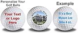 Titleist 3 Ball Pack Pro V1 Custom Logo Refinished Mint Golf Balls