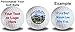 Titleist 3 Ball Pack Pro V1 Custom Logo Refinished Mint Golf Balls