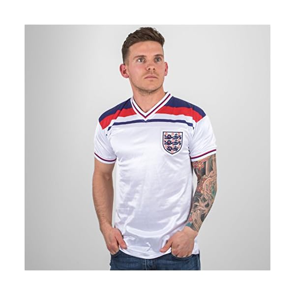 Men's England 1982 World Cup Retro T-Shirt - Image 7