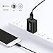 Quick Charge 3.0, FONKEN 18W USB Wall Charger [2-Pack] Qualcomm Certified Phone Charger USB Charger Adapter USB Plug with Smart IC for Compatible Samsung Galaxy S7/S6, LG G5 V20, Nexus6, HTC10 (Black)