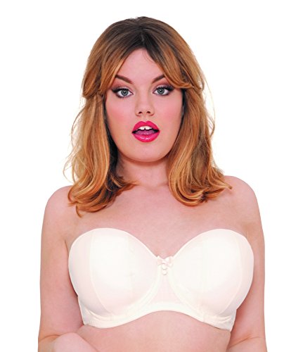 Curvy Kate Women's Luxe Strapless Bra, Ivory, 38J