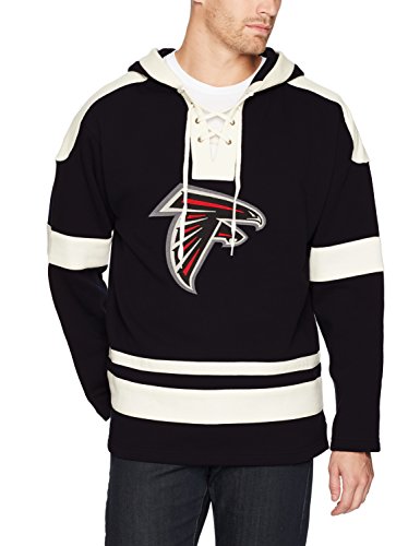 Nfl atlanta falcons men s ots grant lace up pullover ho…