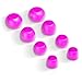 Jlab Audio J5M Metal Earbuds Style Headphones w/Mic, Guaranteed for Life - Passionfruit Pink/Black