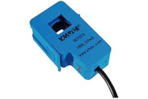 YHDC split core current transformer SCT013 variations: input 5A, 10A, 15A, 20A, 25A, 30A, 50A, 60A, 100A output 1V, 0.333V ±1% set 3pcs (SCT013-060 60A/1V set 3pcs)