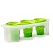 Tovolo Tiki Ice Molds, Silicone, Easily Stackable, Dishwasher Safe, - Set of 3